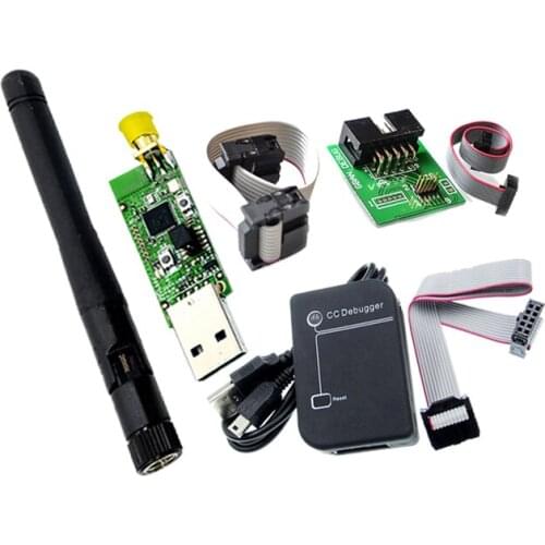 CC2531 Zigbee Emulator CC-Debugger USB Programmer CC2540 CC2531 Sniffer with antenna Bluetooth Module Connector Downloader Cable