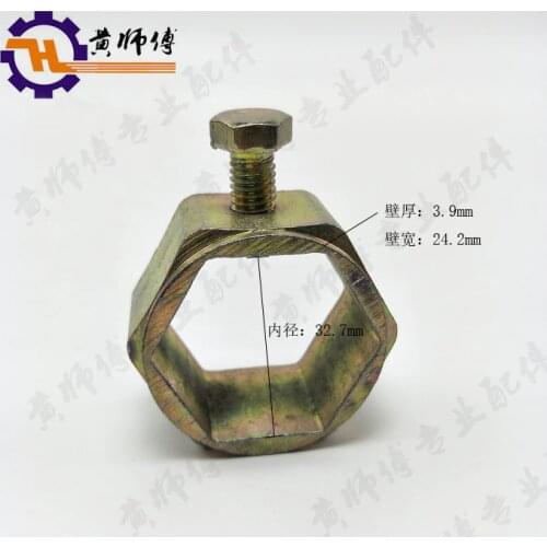Diesel Micro Tillage Machine 178f 186f 186fa Six-Party Shaft Sleeve Output Shaft Six-Party Fixed Stop Collar 32# Caliber