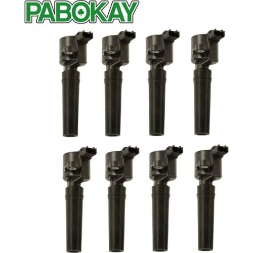 For Jaguar S-Type XJ8 4.0L V8 Set of 8 Ignition Coil 2 pin Eurospare XR827823 5C1197 C563 XR827823ES