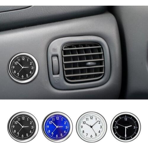 Car Decoration Electronic Meter Car Clock Timepiece Auto Interior Ornament Automobiles Sticker Watch Car Interior Accessories