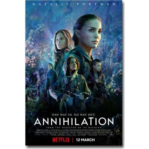 Annihilation Hot Movie 2 Silk Poster Wall Sticker Decoration Gift