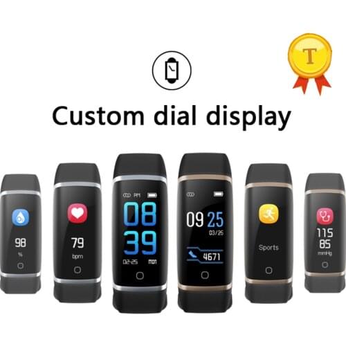 IP68 Waterproof Digital Swimming Pedometer Heart Rate monitoring Smart band Phone band Bracelet Fitness WristBand for iphone 8