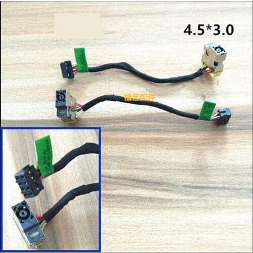 New Laptop DC Power Jack Cable Charging Connector Port Wire Cord For HP envy 14 envy 15 envy14 envy15 4.5*3.0