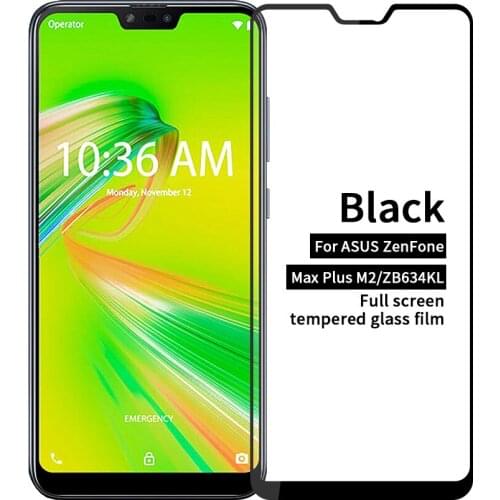 Full Cover Ultra-thin Tempered Glass Film For ZenFone 6 ZS630KL Max Plus M2 ZB634KL ROG Phone2 ZS660KL Screen Protector film