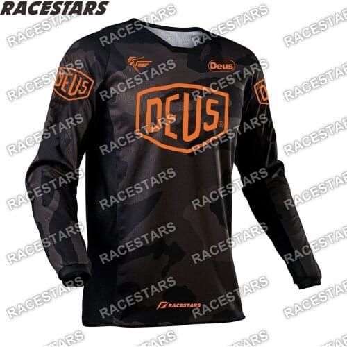 DEUS 2022 Maillot Moto Cross Cycling Off Road Dirt Bike MTB Jersey Enduro Racing Long Sleeve Shirt FXR Mountainbike Clothing