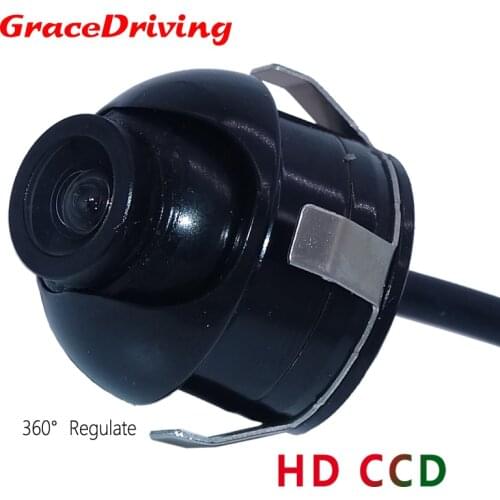 Universal type camera for Volkswagen ect car back up and front view camera 360 degree wide viewing lens on sale