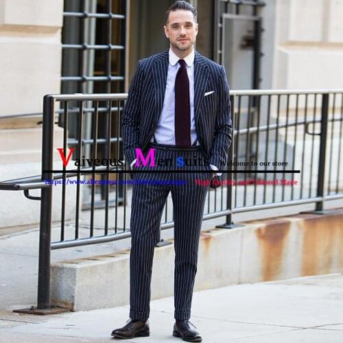 VAIVEOUS Mens Casual Suits