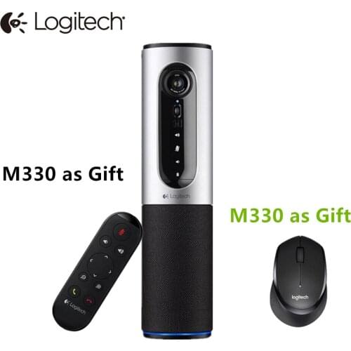 Original Logitech CC2000E HD1080p Webcam ConferenceCam Connect Video Conference Camera web With Free Logitech B330 Mouse