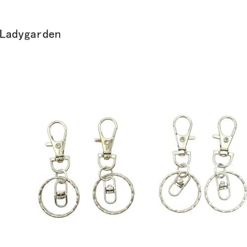 5PCS Lobster Clasp Key Jewelry Lobster Clasps Swivel Trigger Clips Snap Hooks Bag Key Rings Keychains Bag Parts Bag Accessories