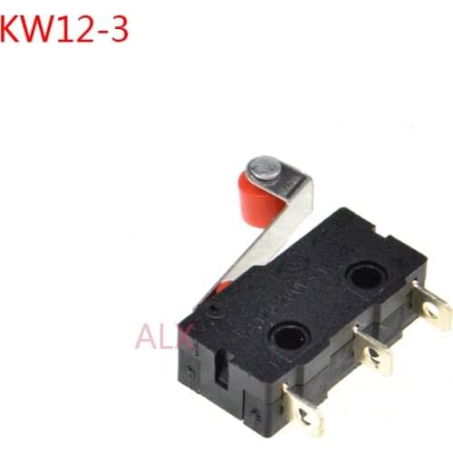 10PCS KW12-3 Micro Roller Lever Arm Normally Open Close Limit Switch