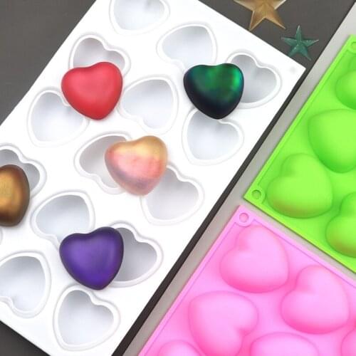 15 cavity creative love silicone cake mold, mousse cake biscuit mold, ice tray mold, fondant mold