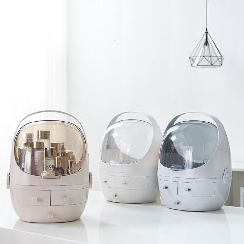 2019 NEW Removable Cosmetic Organizer Drawers Acrylic Tableware Jewelry Organizer Makeup Storage Box Acrylic Organizer