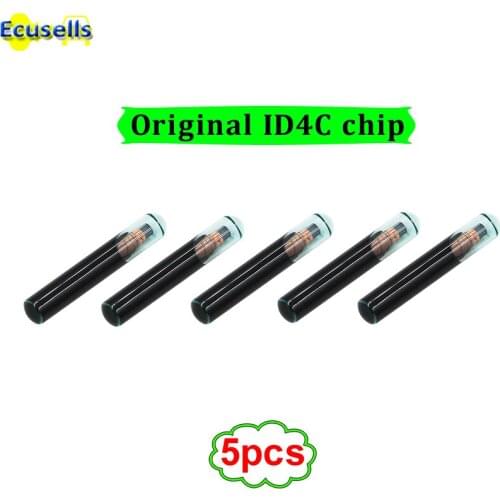 5pcs/lot Original TP02 ID4C 4C blank glass Transponder chip auto car key Chip