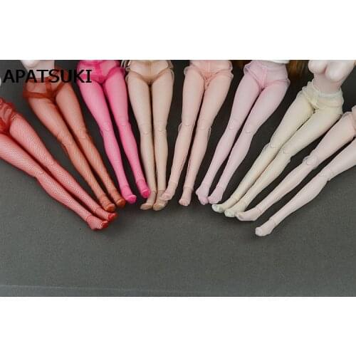 Fashion Doll Accesssories Sock Stockings Legging Casual Trousers For Barbie Doll For 1:6 Doll 8 Colors Your Choice Girl Gift