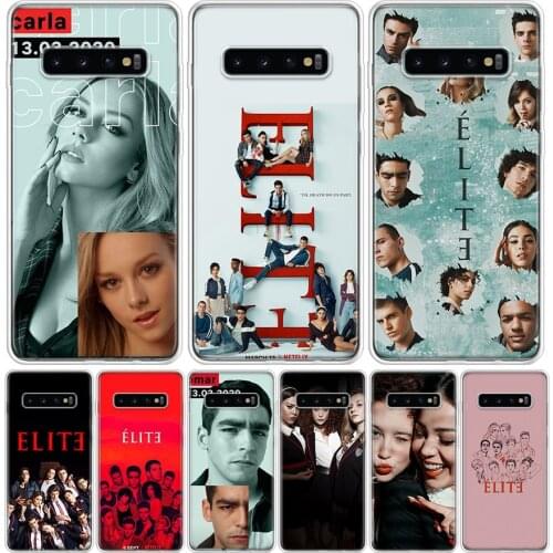 Spanish TV series Elite Phone Case for Samsung Galaxy S10 S20 Ultra Note 10 9 8 S9 S8 S7 J4 J6 J8 Plus Lite + Popular Cover Capa