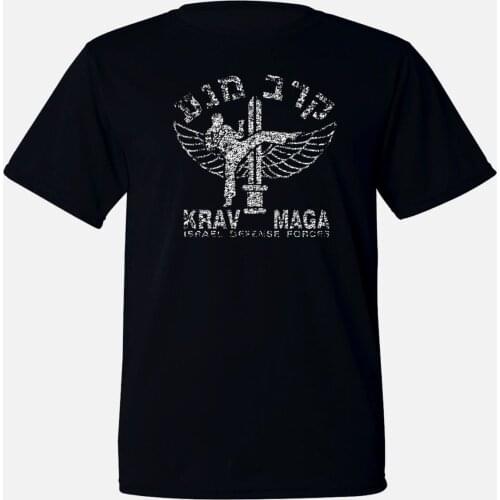 Israel Defense Force Distressed Look Krav Maga MMA Workout T-Shirt. Summer Cotton O-Neck Short Sleeve Mens T Shirt New S-3XL