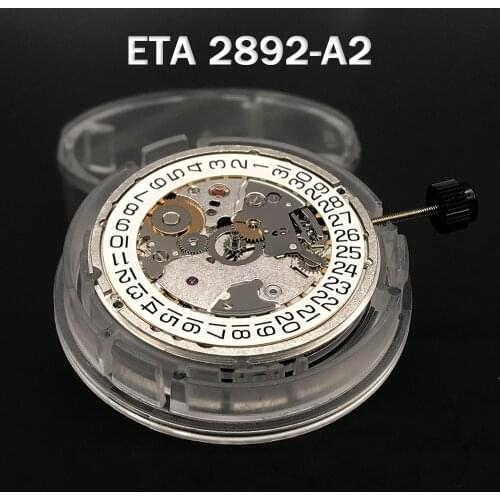 ETA 2892-A2 Automatic Mechanical Watch Movement Swiss Made Luxury Brand Watch Replacement High Accuracy 21 Jewels Datewheel