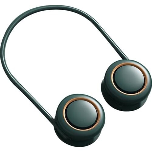 Portable Neck Fan 360° Rotating Foldable Leafless Fan 3 Adjustable Speeds Lazy Sports Portable fan For Home Outdoor Sport