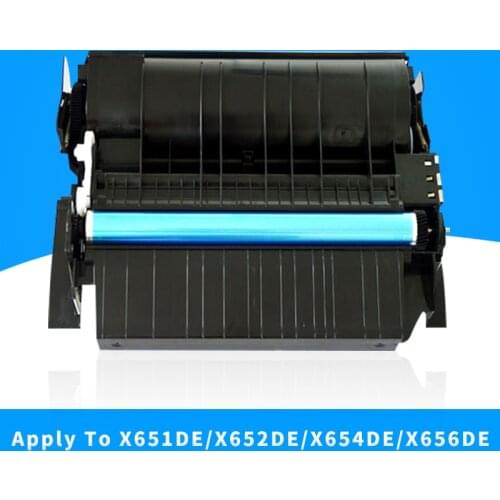 Toner Cartridge for Lexmark X654de X651de X652de X656de X658DFE T654dn T650n T652dn T654dtn Dell 5230/5535dn/5350N/DN