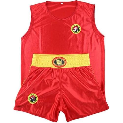 Martial Arts Wushu Clothing Suit Bruce Lee Kongfu Clothes Sanda Sets Tai Chi Uniform For Wing ChunTaekwondo Boxing Fitness Sport