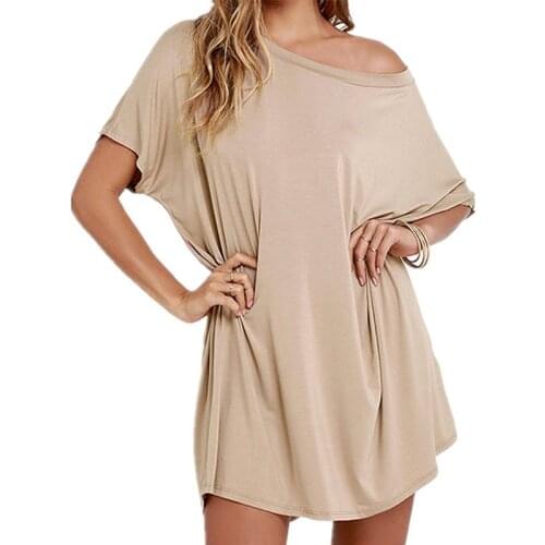 Woman dress womens chemise summer dress women summer women shirt LOOSE Cotton Casual Summer dresses women