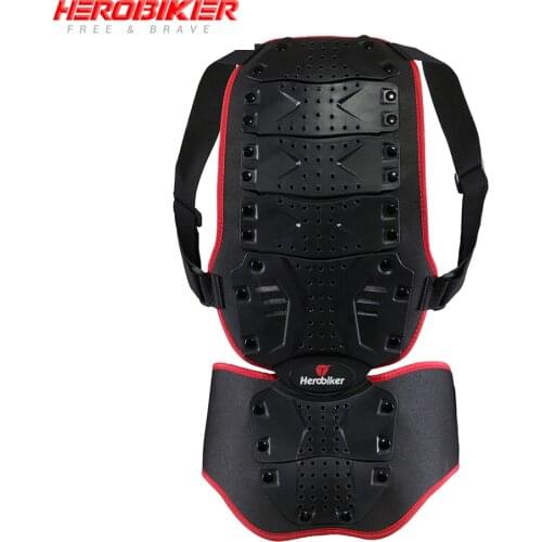 HEROBIKER Motorcycle Armor Vest Chest Back Body Armor Motocross Protective Gear Motorcycle Vest Motocross Racing Body Protector