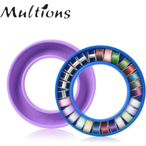 1Pc Rubber Bobbin Ring Savers Bobbin Organizers Holders for Metal or Plastic Sewing Machine Bobbins DIY Sewing Accessories