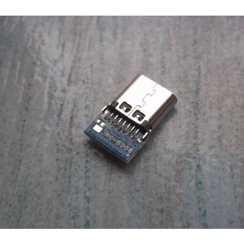 100pcs USB 3.1 Type C Connector 14 Pin Female Socket