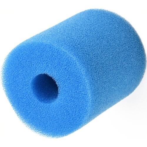 13.4*5.2*10.4cm 530 - 800 GPH Type II Washable Reusable Filter Foam Sponge Cartridge BW58094 Swimming Pool Cleaning Tool