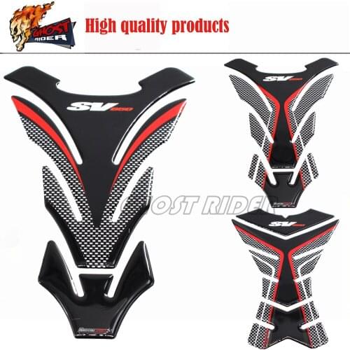 3D Universal Motorcycle Tank Pad Protector Decal Stickers Case for Suzuki SV650 SV650S SV650X SV 650 Tank