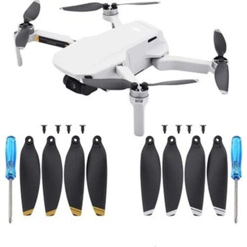 4PCS Replacement Propellers for DJI Mavic Mini Drone Light Weight 4726 Props Blade Accessory Wing Fans Spare Parts Gold Silver