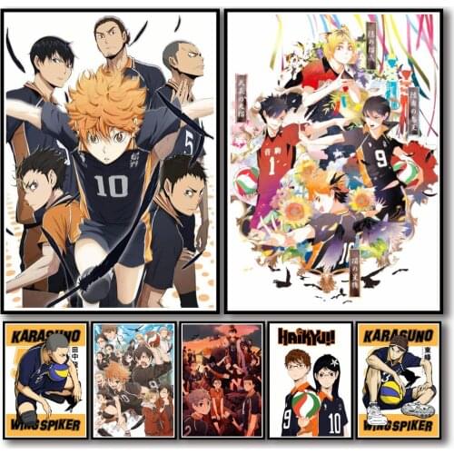 5D DIY Diamond Painting Anime Haikyuu Poster Art Picture Diamond Embroidery Mosaic Home Decoration Gift Kit