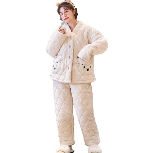 BHIGJYT Women's Warm Pajamas