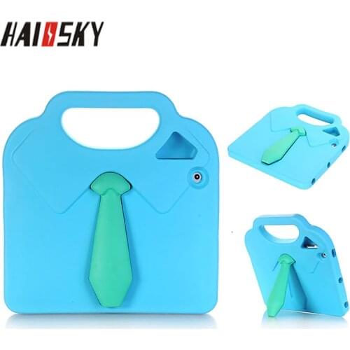 3D Cloth Tie Design EVA Case For Apple iPad Mini 1 2 3 4 A1538 Cover Full Body Protect Stand Case For iPad Mini 2 3 4 A1432 Case