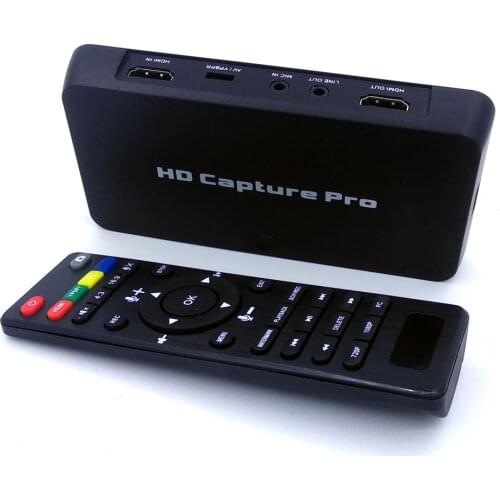 EzCAP295 HD Capture Pro, record Video at 1080P solution from HDMI/YPBPR to USB Flash disk directly, no pc need PVR, Playback