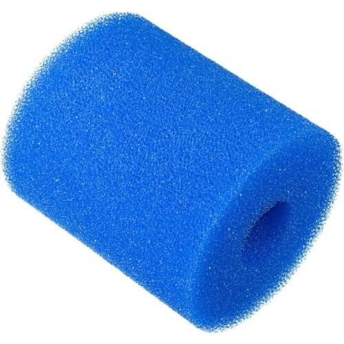 Hot Tub Filter Sponge Cartridge Filter Blue Reusable Outdoor Swimming Pool
