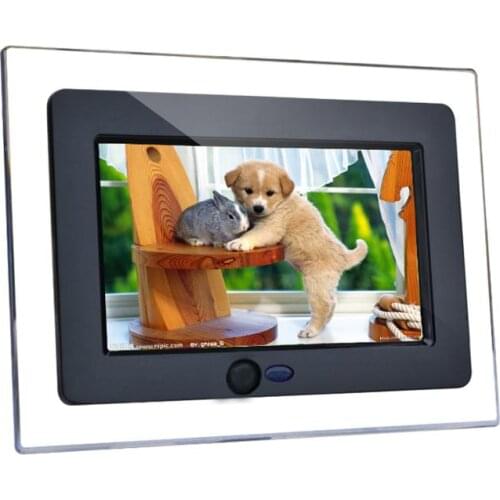 HD digital photo frame lcd Acrylic displayer built-in motion sensor for Child learning for Advertising display for festival for