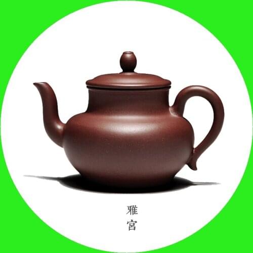 How sale Yixing famous people pure handmade zisha teapote 60 mesh old purple clay to make the elegant palace pot free shipping