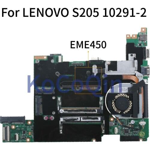KoCoQin Laptop motherboard For LENOVO S205 EME450 Mainboard 10291-2 LS205 MB 48.4MN01.021