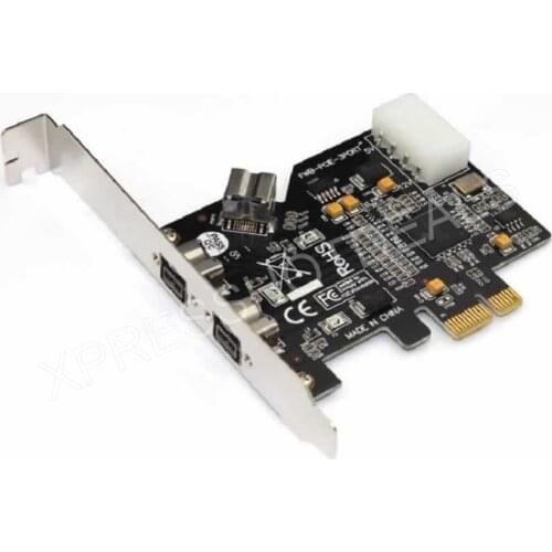 PCI Express x1 PCI-E FireWire 1394B IEEE1394 High Speed 800 Controller Card