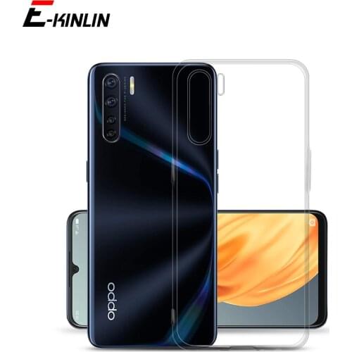Clear Crystal Soft Silicone Back Full Cover For OPPO A32 A52 A92 A92s A31 A91 A33 A53 A93 2020 Ultra Thin Slim TPU Phone Case
