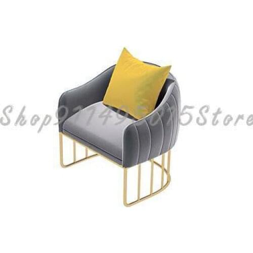 Nordic Fabric Clothing Store Sofa Simple Small Apartment Net Red Womens Clothing Shop Wedding Beauty Salon Small Sofa
