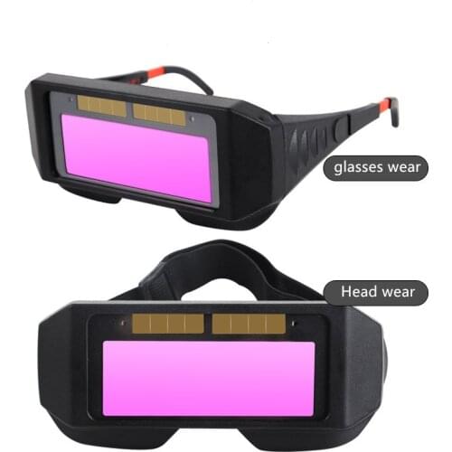 Welders Glass welding goggles Automatic Variable Photoelectric Welding Glasses Auto Darkening Welding Helmets Protective Glasses
