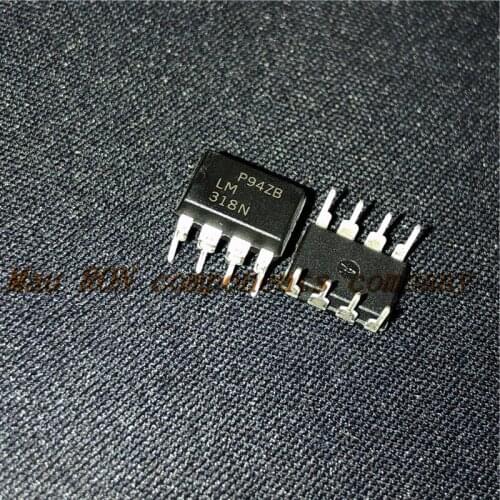10PCS/LOT LM318N LM318 DIP8 DIP-8 New original In Stock
