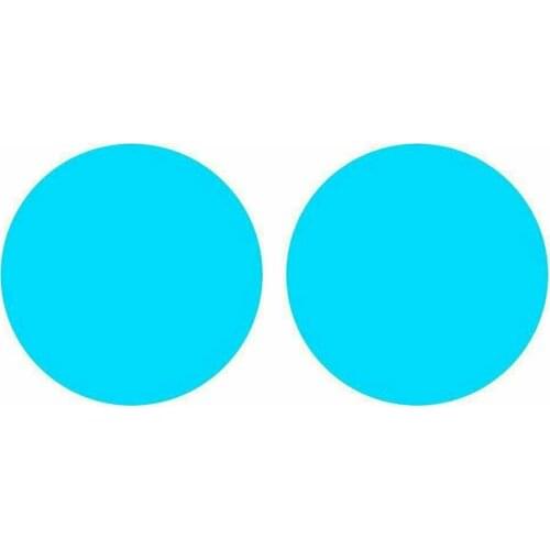 2pcs / Set Anti Fog Film For Car Rearview Protective Film Waterproof With Transparent Sticker For Car Window