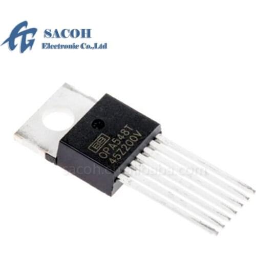 2PCS/Lot New OriginaI OPA548T OPA548 OPA548T-1 or OPA548F OPA548 OPA547T OPA547F OPA544T OPA544F TO-220-7 Operational Amplifier