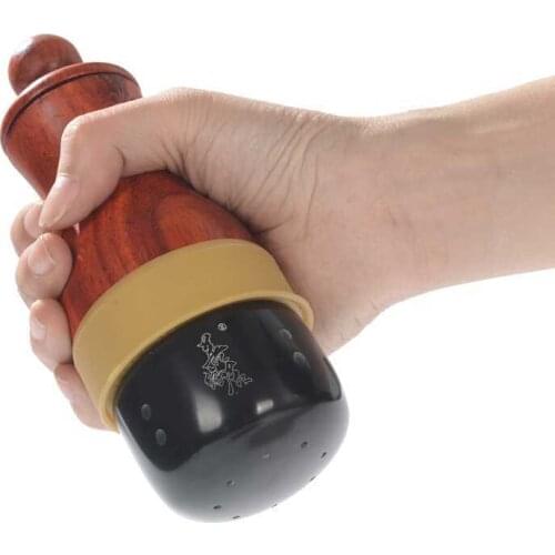 Bian Sibin Black Stone needle moxibustion pot Moxibustion instrument Warm moxibustion apparatus Massage box Energy support tank