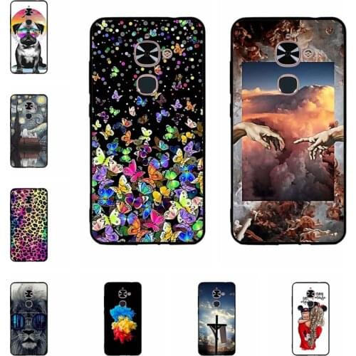 Phone Covers For Letv Le 2 X620 X527 Case 5.5" Soft TPU Silicone Back Le2 Pro Cover Letv 2 x520 x526 Bumper Cute Anime Flower