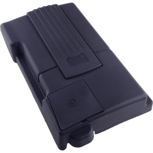Black Electrode Engine Battery Cover Shell Protector Dustproof Fit for VW Tiguan Passat B8 Golf Sportsvan MK7 Touran 2017 2018
