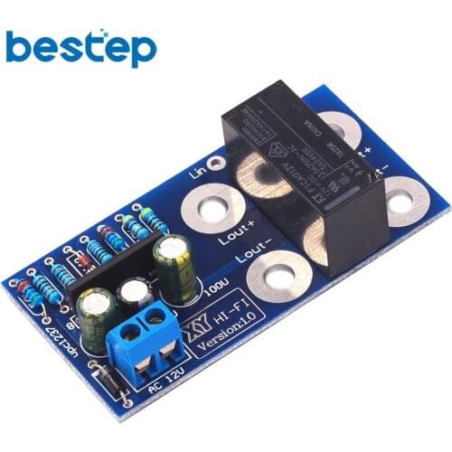 Dual Channel UPC1237 Speaker Protection Board Kit Boot Delay DC Protection DIY